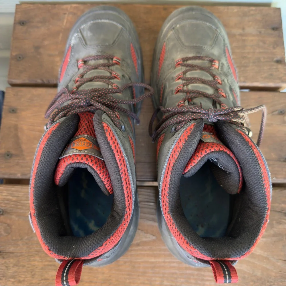 Merrell Work Strongfield Mid Waterproof Men's 12W Work Boots Composit‎ Toe